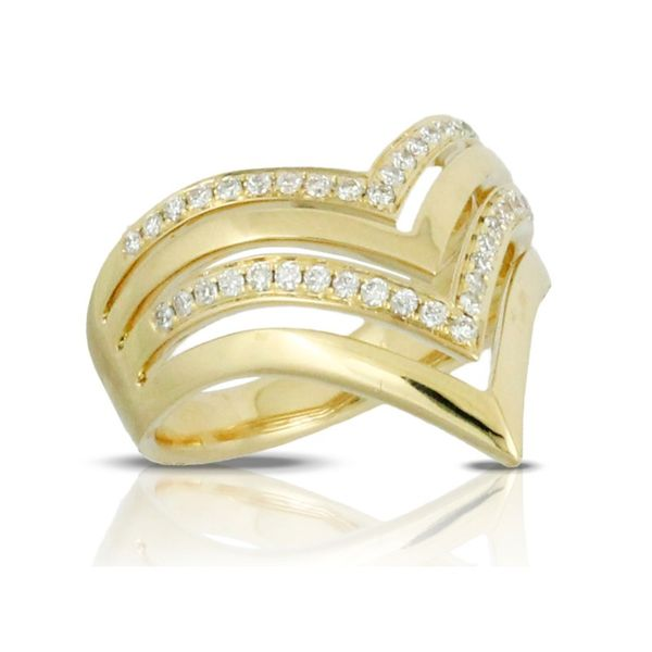 18K Yellow Gold Diamond Fashion Ring Koerbers Fine Jewelry Inc New Albany, IN