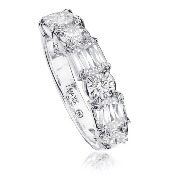 18K White Gold L'Amour Crisscut Classic Diamonds Fashion Ring Koerbers Fine Jewelry Inc New Albany, IN