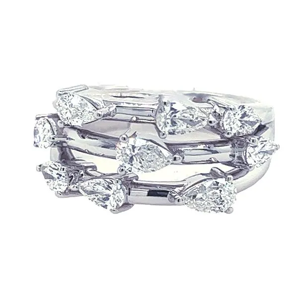 18K White Gold Diamond Fashion Ring Koerbers Fine Jewelry Inc New Albany, IN