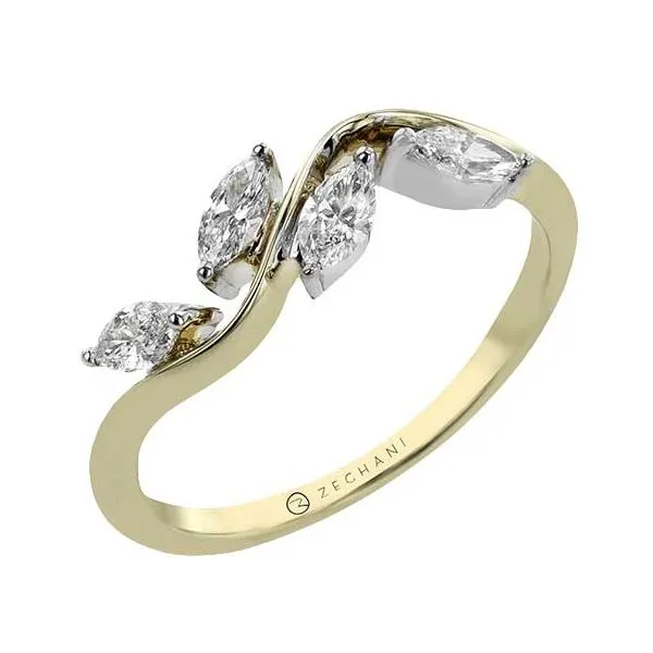14K White and Yellow Gold Diamond Fashion Ring Koerbers Fine Jewelry Inc New Albany, IN