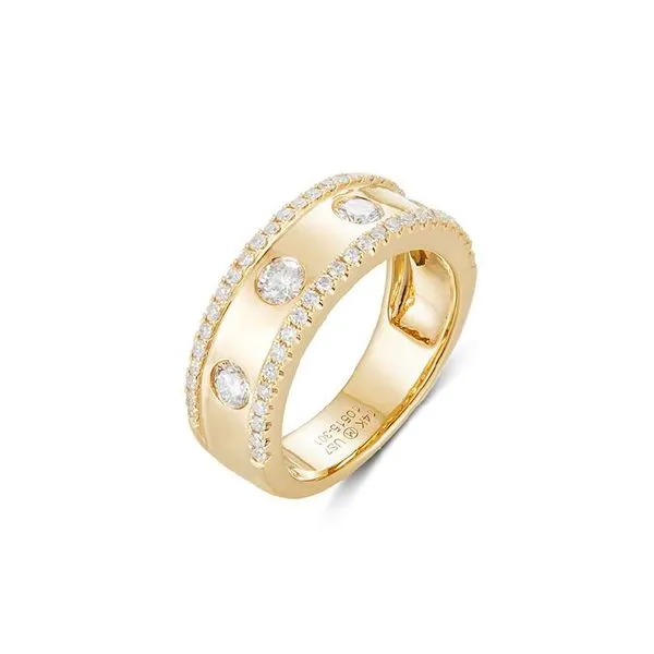 14K Yellow Gold Diamond Fashion Ring Koerbers Fine Jewelry Inc New Albany, IN