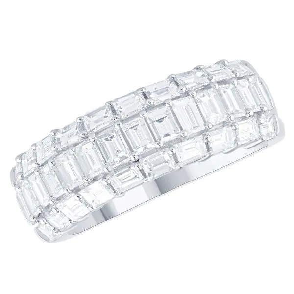 14K White Gold Diamond Baguette Fashion Ring Koerbers Fine Jewelry Inc New Albany, IN