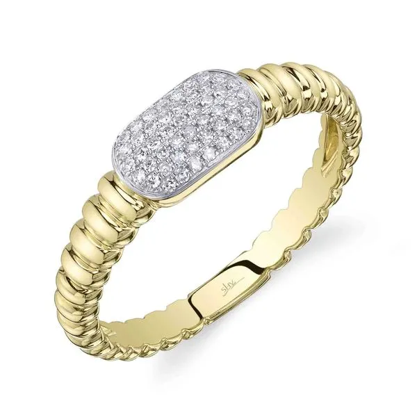 14K Yellow Gold Diamond Pave Ring Koerbers Fine Jewelry Inc New Albany, IN