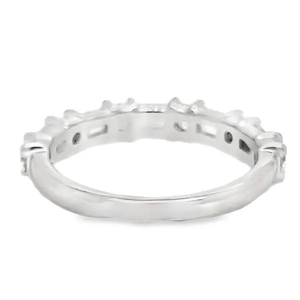 14K White Gold Diamond Band Image 4 Koerbers Fine Jewelry Inc New Albany, IN