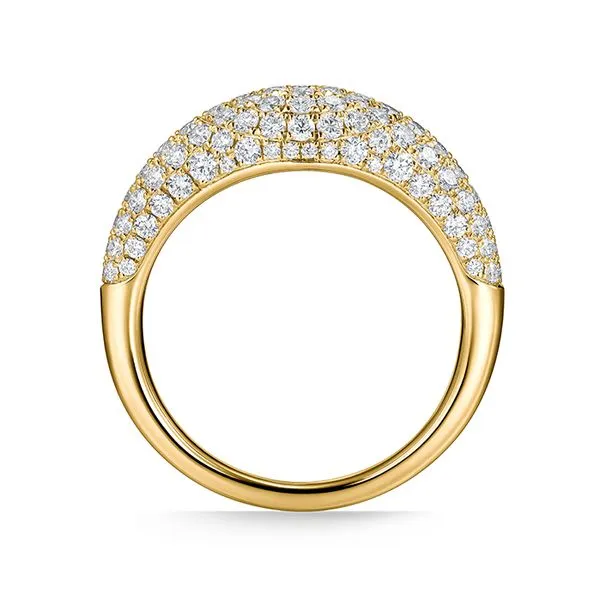 18K White Gold Diamond Paramount Signet Fashion Ring Image 3 Koerbers Fine Jewelry Inc New Albany, IN
