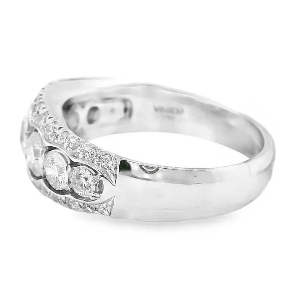 18K 2-Tone White and Yellow Gold Diamond Fashion Ring 1.56 CTW Image 2 Koerbers Fine Jewelry Inc New Albany, IN