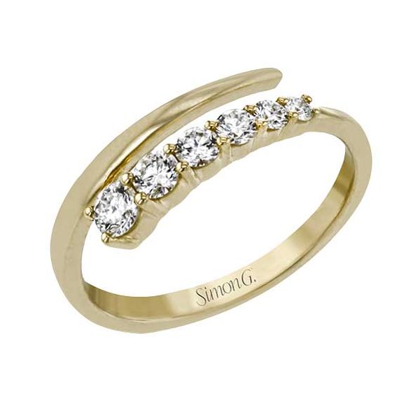 18K Yellow Gold Diamond Right Hand Fashion Ring Koerbers Fine Jewelry Inc New Albany, IN