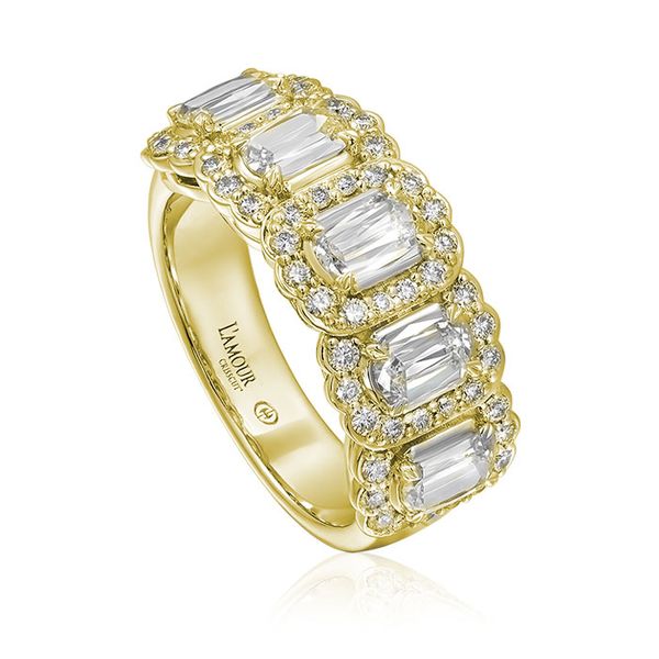 18K Yellow Gold Diamond Anniversary Band Koerbers Fine Jewelry Inc New Albany, IN