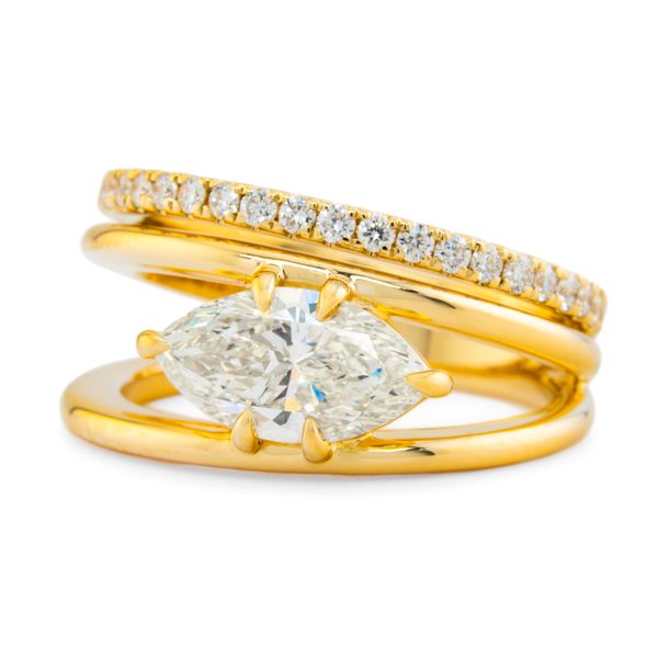 14K Yellow Gold Diamond Fashion Ring Koerbers Fine Jewelry Inc New Albany, IN