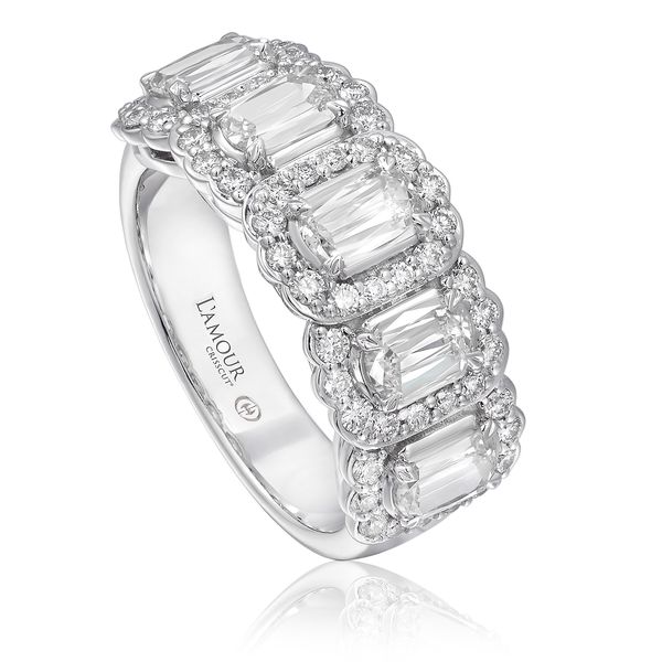 18K White Gold Diamond Anniversary Band Koerbers Fine Jewelry Inc New Albany, IN