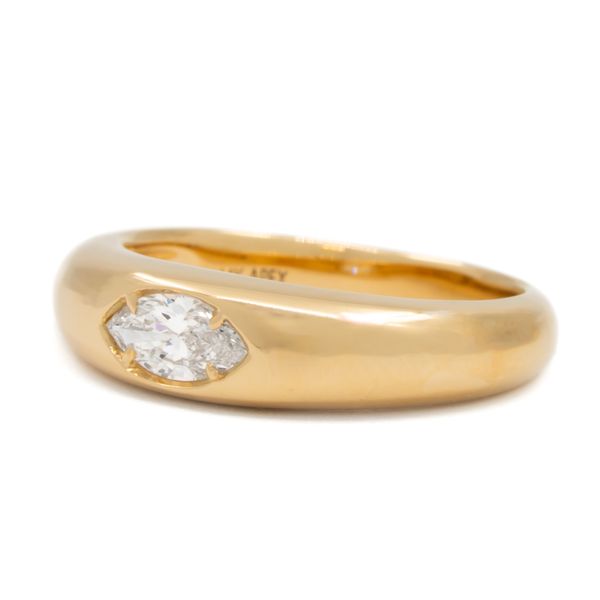14K Yellow Gold Domed Fashion Band Koerbers Fine Jewelry Inc New Albany, IN
