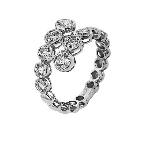 18K White Gold Diamond Right Hand Fashion Ring Koerbers Fine Jewelry Inc New Albany, IN