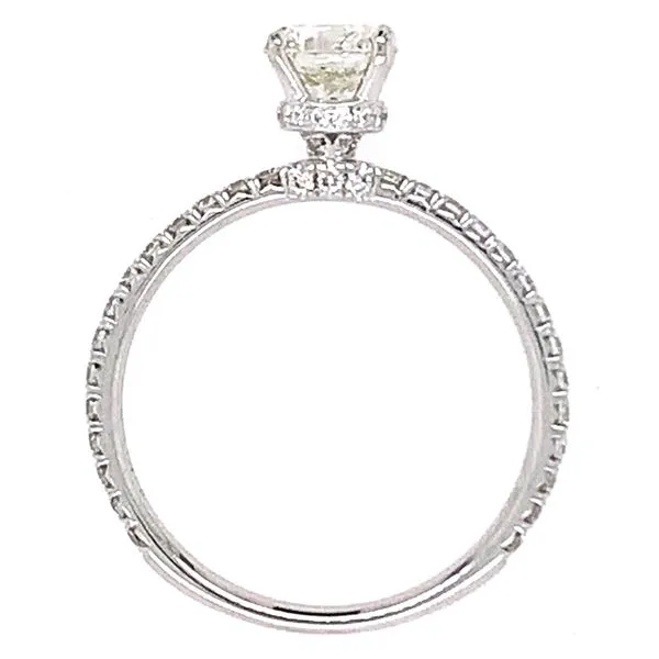 14K White Gold Diamond Engagement Ring Image 2 Koerbers Fine Jewelry Inc New Albany, IN