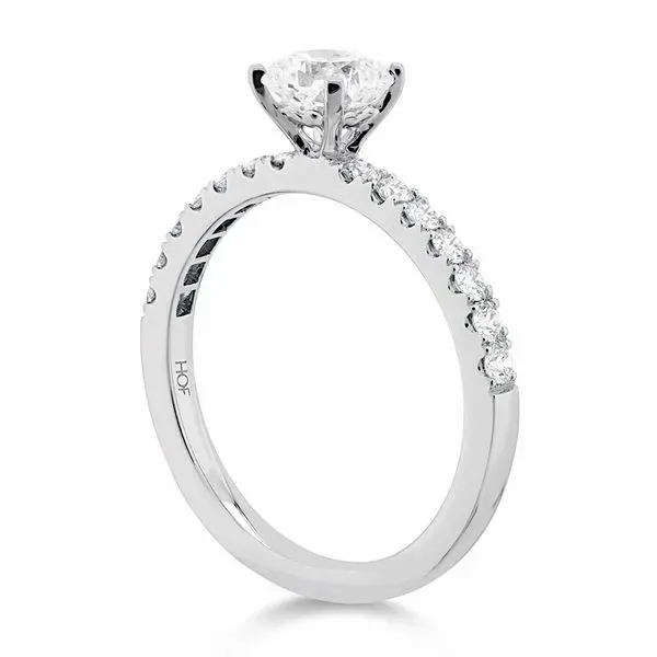 18K White Gold Destiny Engagement Ring Image 3 Koerbers Fine Jewelry Inc New Albany, IN