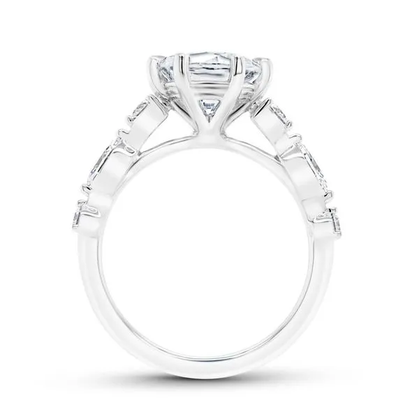 18K White Gold Diamond Engagement Ring Image 2 Koerbers Fine Jewelry Inc New Albany, IN