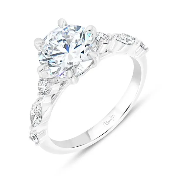 18K White Gold Diamond Engagement Ring Koerbers Fine Jewelry Inc New Albany, IN