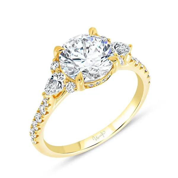 18K Yellow Gold Diamond Engagement Ring Koerbers Fine Jewelry Inc New Albany, IN