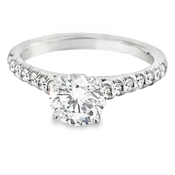 18K White Gold Diamond Engagement Ring Koerbers Fine Jewelry Inc New Albany, IN