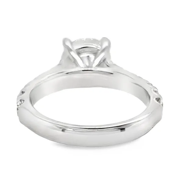 18K White Gold Diamond Engagement Ring Image 3 Koerbers Fine Jewelry Inc New Albany, IN