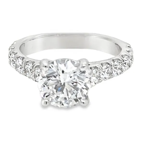 18K White Gold Diamond Engagement Ring Koerbers Fine Jewelry Inc New Albany, IN
