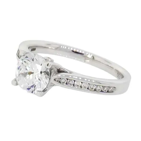 18K White Gold Semi Mount Engagement Ring Koerbers Fine Jewelry Inc New Albany, IN