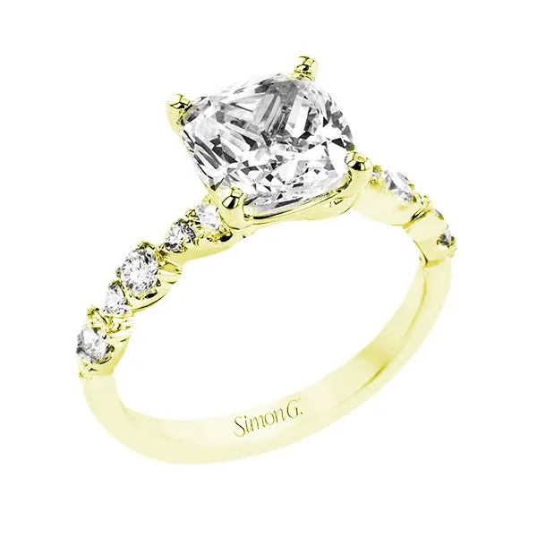 14K Yellow Gold Single Row Engagement Ring Koerbers Fine Jewelry Inc New Albany, IN
