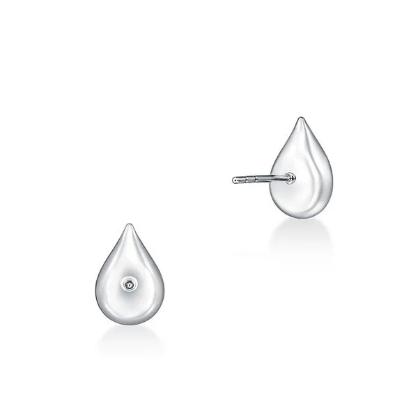 18K White Gold Diamond Earrings Image 2 Koerbers Fine Jewelry Inc New Albany, IN