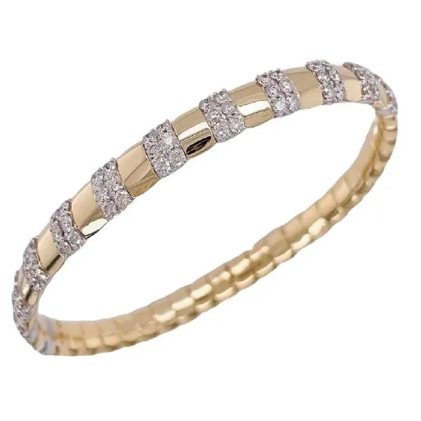 14K White Gold Diamond Dancing Diamond Halo Earrings Koerbers Fine Jewelry Inc New Albany, IN