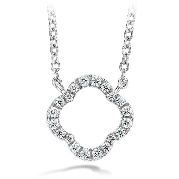 18K White Gold Hearts On Fire Signature Petal Pendant Koerbers Fine Jewelry Inc New Albany, IN