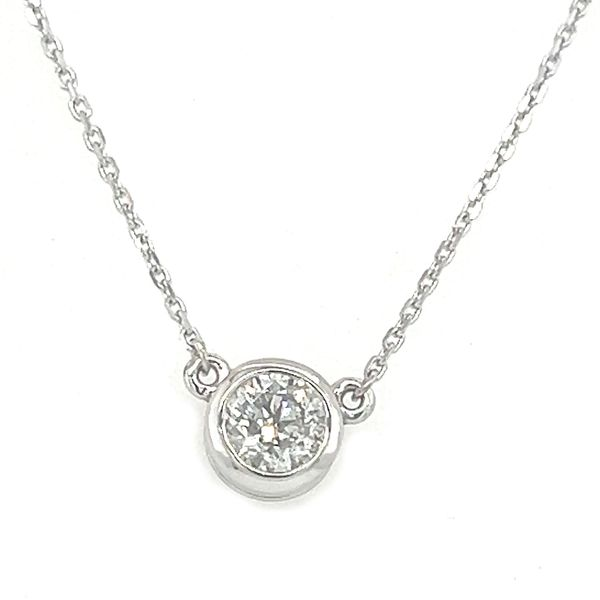 14K White Gold Diamond Pendant Koerbers Fine Jewelry Inc New Albany, IN