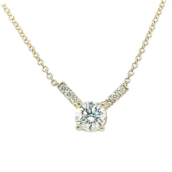 14K Yellow Gold Diamond Pendant Koerbers Fine Jewelry Inc New Albany, IN