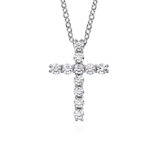 18K White Gold Whimsical Cross Pendant Koerbers Fine Jewelry Inc New Albany, IN