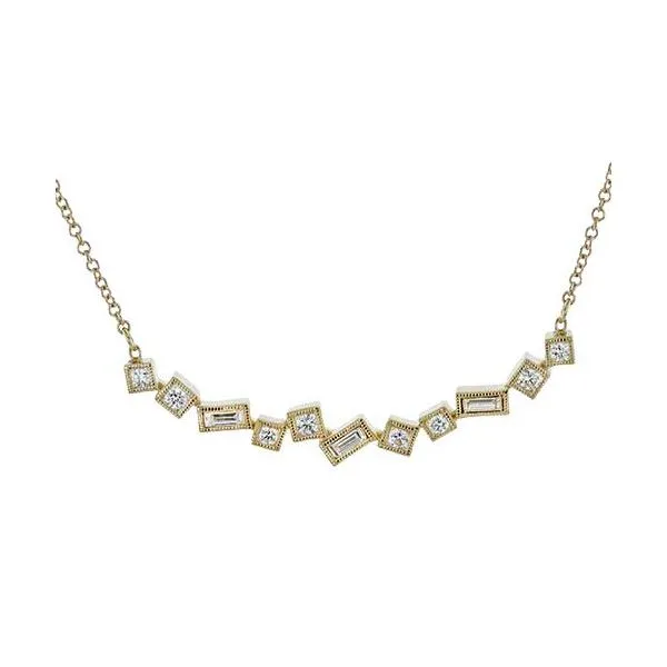 14K Yellow Gold Diamond Necklace Koerbers Fine Jewelry Inc New Albany, IN