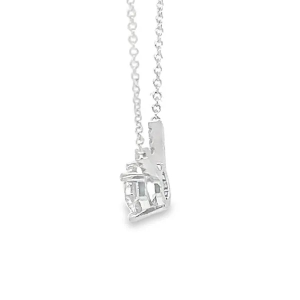 14K White Gold Diamond Pendant Image 2 Koerbers Fine Jewelry Inc New Albany, IN