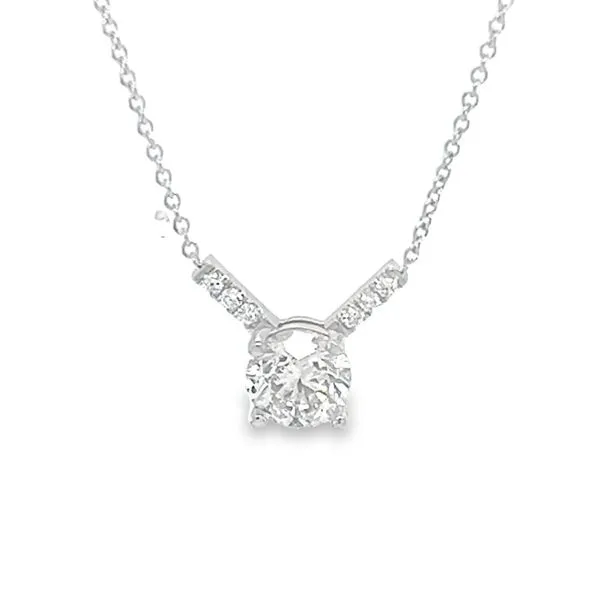 14K White Gold Diamond Pendant Koerbers Fine Jewelry Inc New Albany, IN