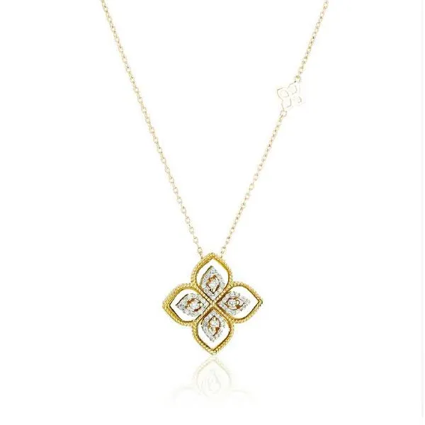 14K Yellow Gold Diamond Pendant Koerbers Fine Jewelry Inc New Albany, IN