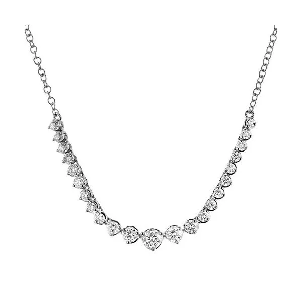 14K White Gold Diamond Necklace Koerbers Fine Jewelry Inc New Albany, IN