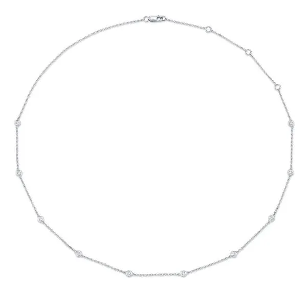 14K White Gold Diamonds By The Yard Chain Koerbers Fine Jewelry Inc New Albany, IN