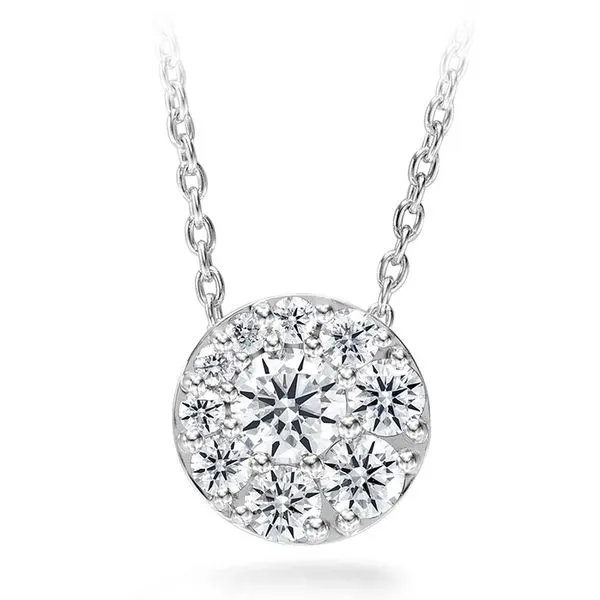 18K White Gold Tessa Diamond Circle Pendant Koerbers Fine Jewelry Inc New Albany, IN