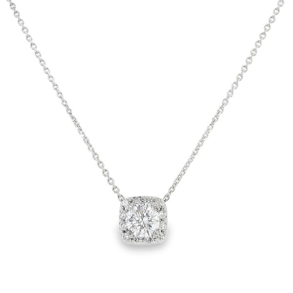 14K White Gold Diamond Pendant Necklace 0.44 CTW Koerbers Fine Jewelry Inc New Albany, IN