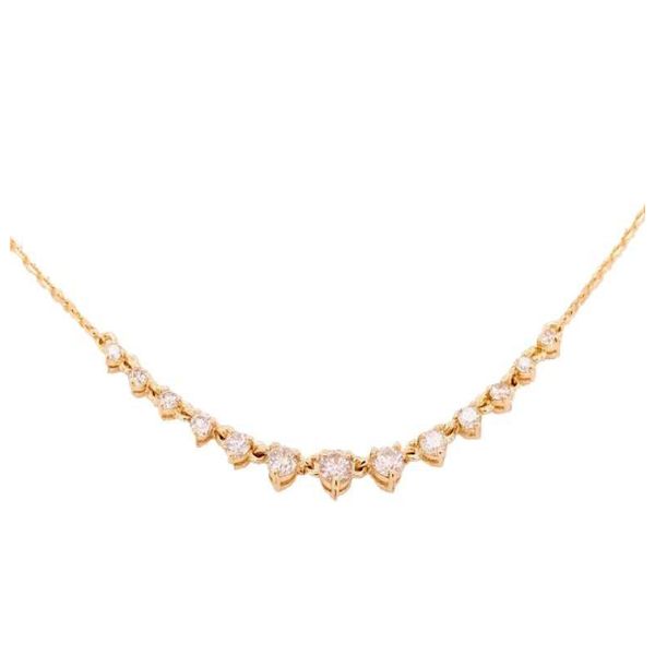 14K Yellow Gold Diamond Fashion Necklace Koerbers Fine Jewelry Inc New Albany, IN