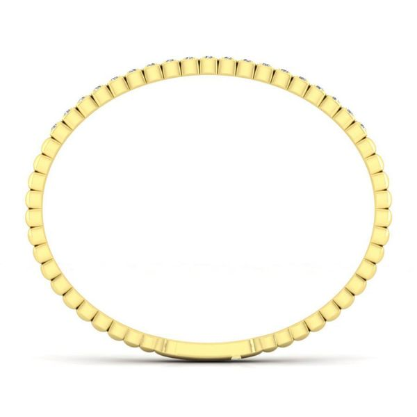 14K Yellow Gold Diamond Fashion Bangle Image 2 Koerbers Fine Jewelry Inc New Albany, IN