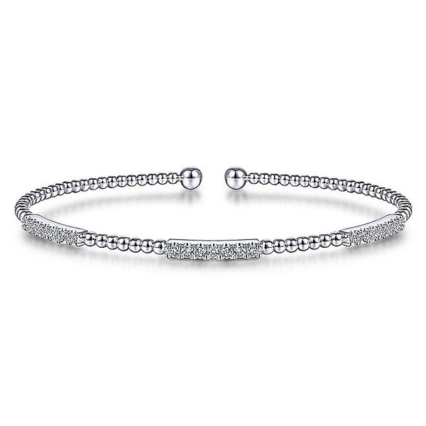 14K White Gold Diamond Fashion Bangle Koerbers Fine Jewelry Inc New Albany, IN