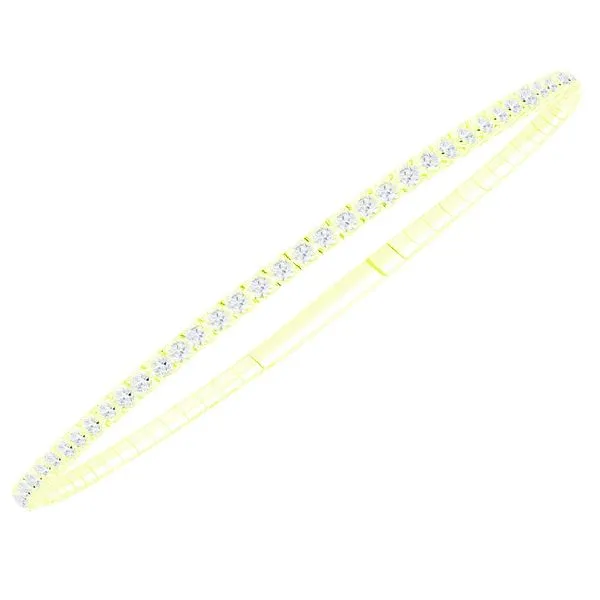 14K Yellow Gold Diamond Bangle Koerbers Fine Jewelry Inc New Albany, IN