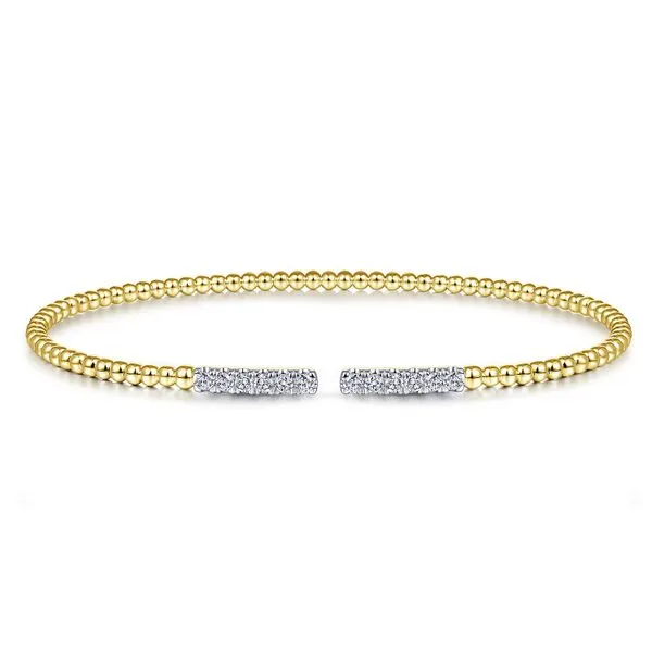 14K Yellow Gold Bujukan Bead Cuff Bracele Koerbers Fine Jewelry Inc New Albany, IN