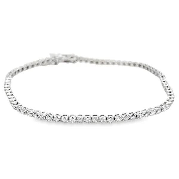 14K White Gold Diamond Tennis Bracelet Koerbers Fine Jewelry Inc New Albany, IN