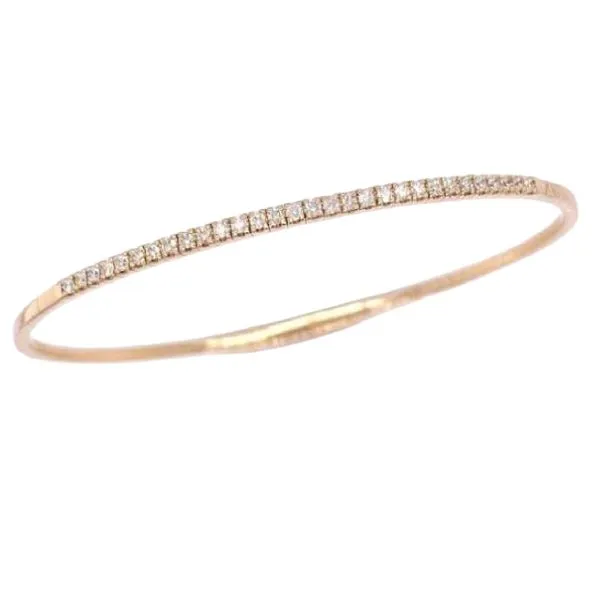 14K Yellow Gold Diamond Bangle Bracelet Koerbers Fine Jewelry Inc New Albany, IN