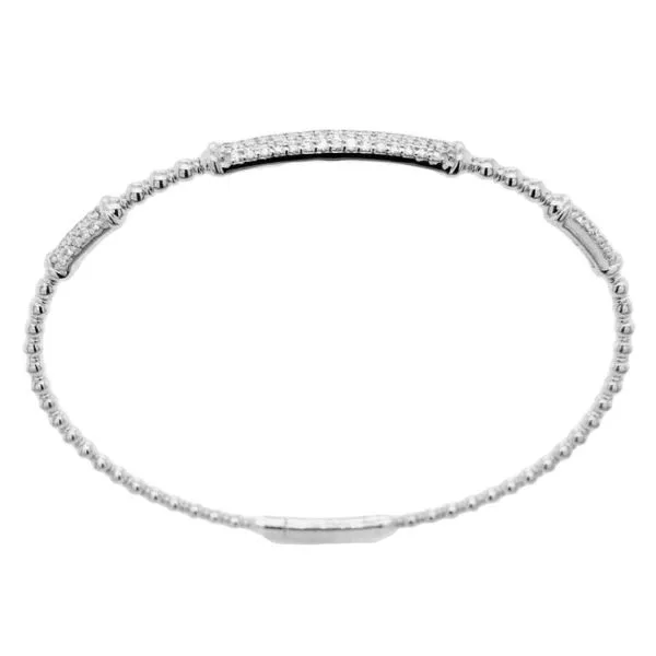14K Yellow Gold Diamond Bangle Bracelet Koerbers Fine Jewelry Inc New Albany, IN