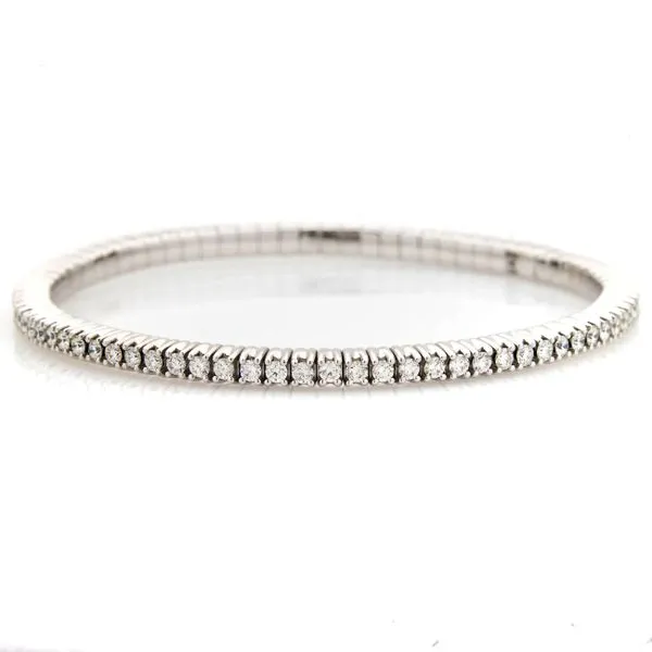 14K White Gold Tennis Diamond Bracelet Koerbers Fine Jewelry Inc New Albany, IN