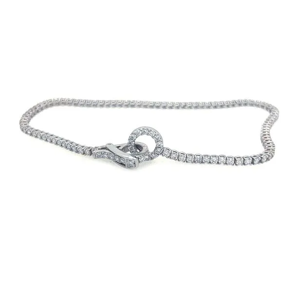 14K White Gold Tennis Diamond Bracelet 1.87CTW Koerbers Fine Jewelry Inc New Albany, IN